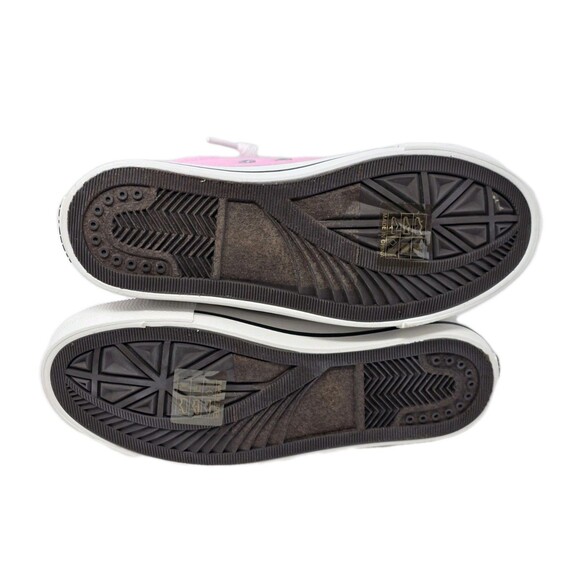 Weestep Kids Princess Pink Glitter High Top Canvas Sneakers Size 1 NEW - Picture 13 of 14